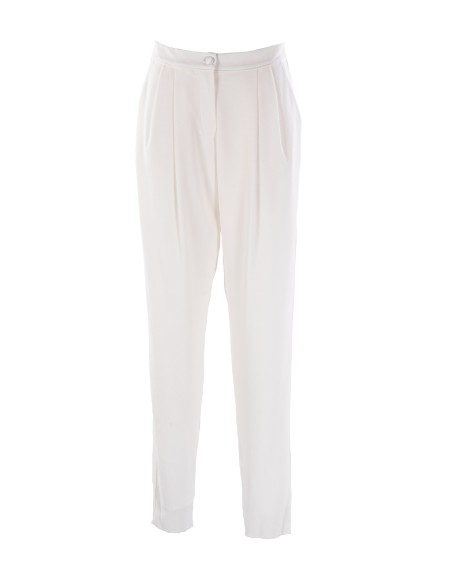 Shop EMPORIO ARMANI  Pantalone: Emporio Armani pantaloni con pinces e piping in tessuto granité.
Composizione: 95% Poliestere 5% Elastan.
Pinces.
Tinta unita.
Bottoni.
Fabbricato in Cina.. D4NP1C D9902-101